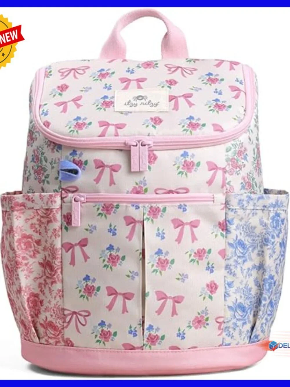 Kids Backpack with Trolley Sleeve, Padded Straps, School Ready